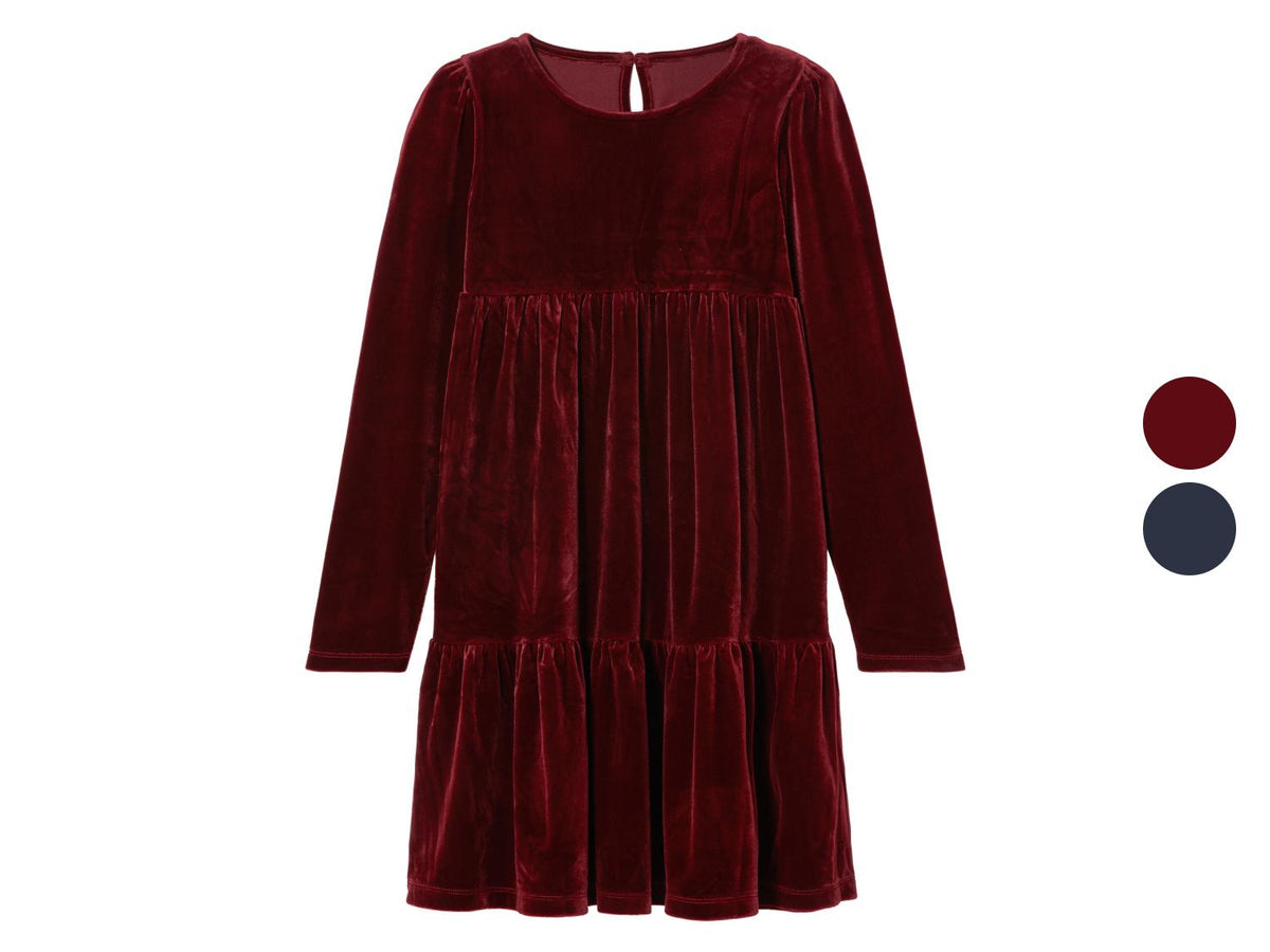 Robe en velours fille