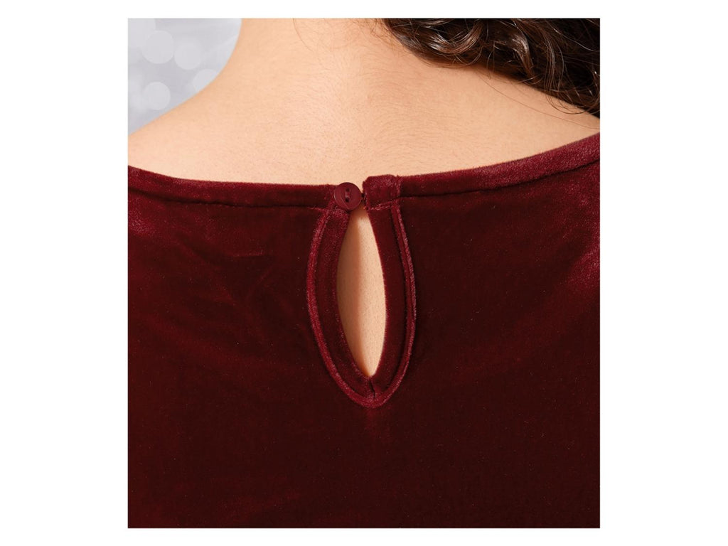 Robe en velours fille