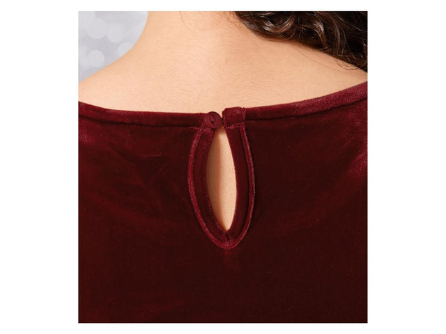 Robe en velours fille