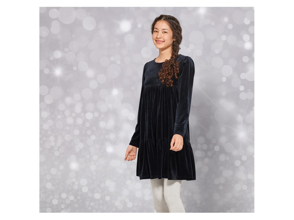 Robe en velours fille