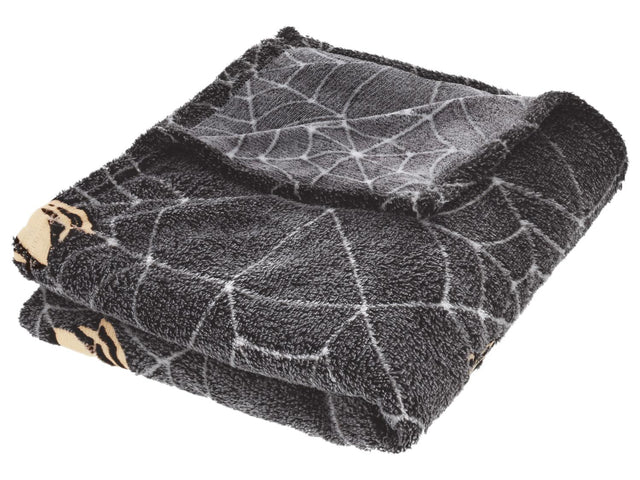 Plaid cocooning « Halloween », 130 x 160 cm