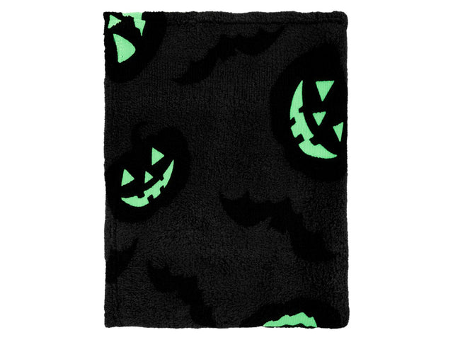 Plaid cocooning « Halloween », 130 x 160 cm