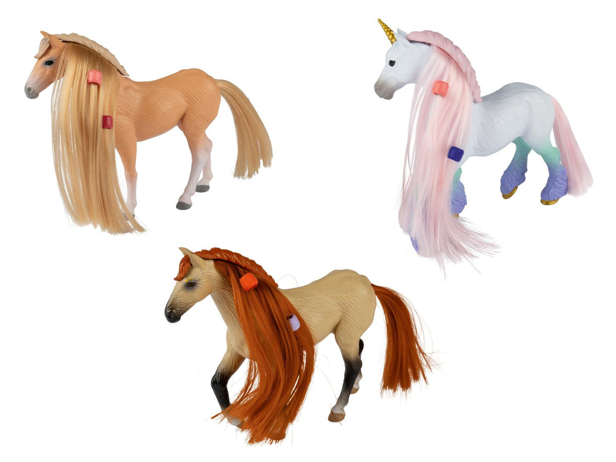 Cheval ou licorne à coiffer