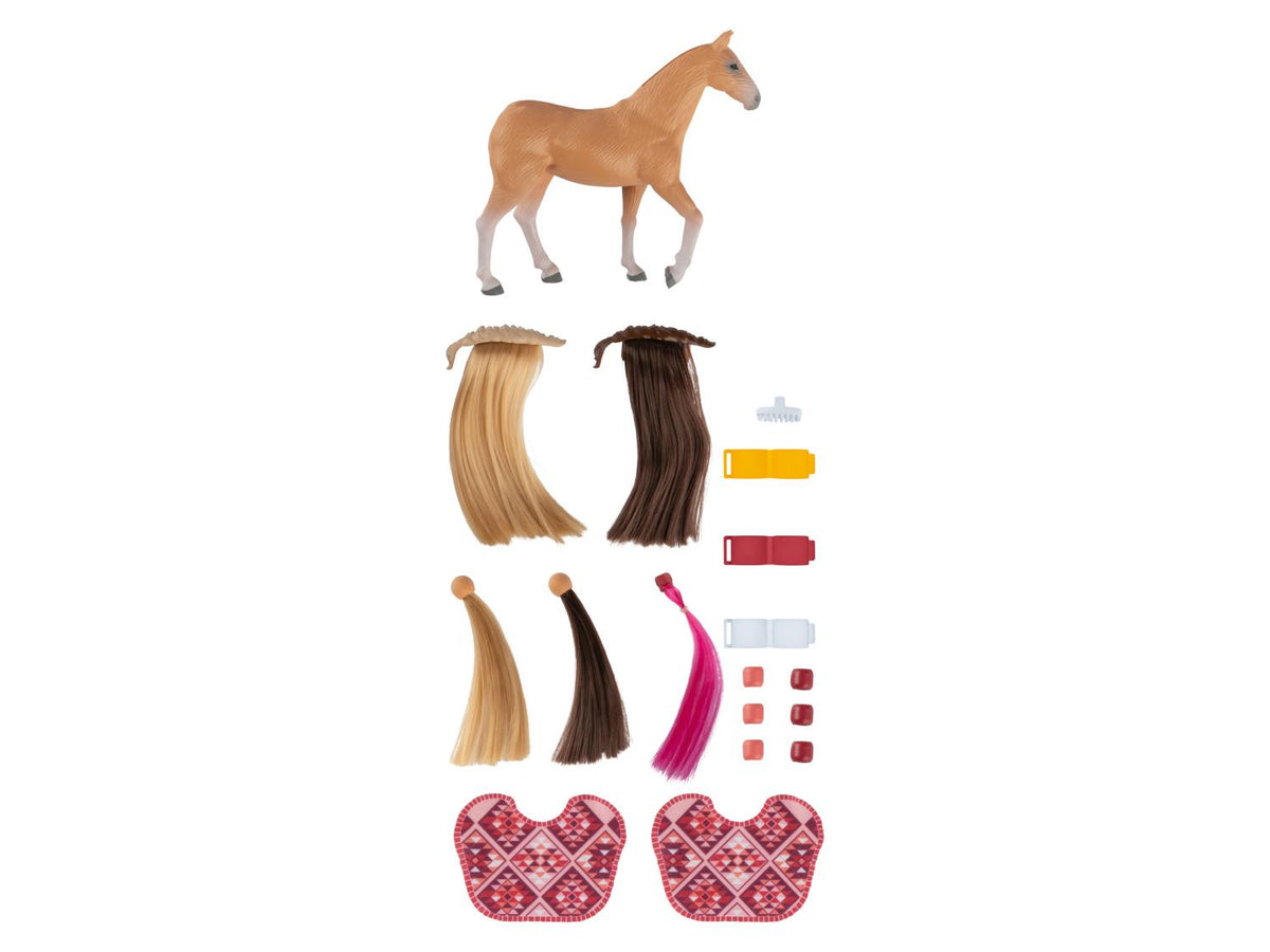 Cheval ou licorne à coiffer