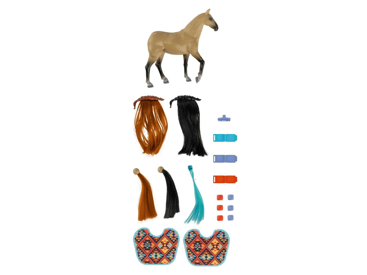 Cheval ou licorne à coiffer