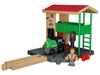 Extension ferroviaire en bois