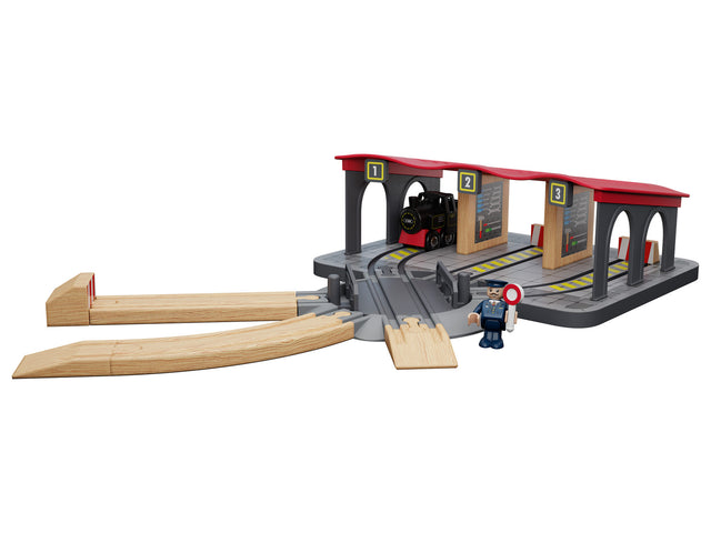 Extension ferroviaire en bois