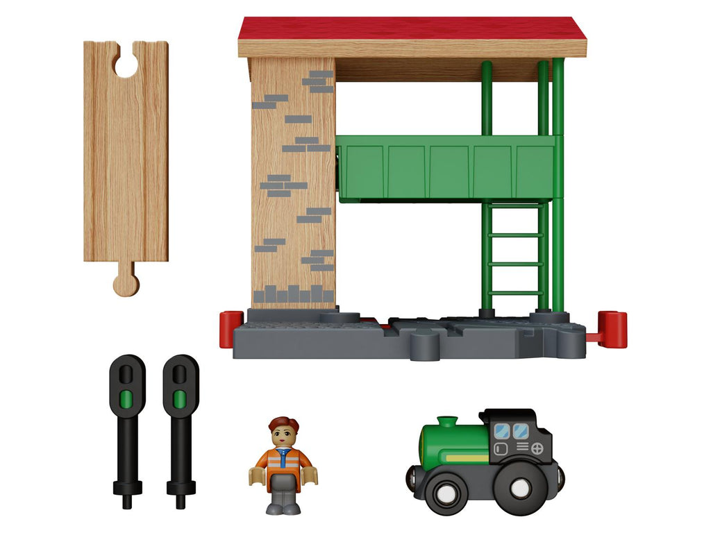 Extension ferroviaire en bois