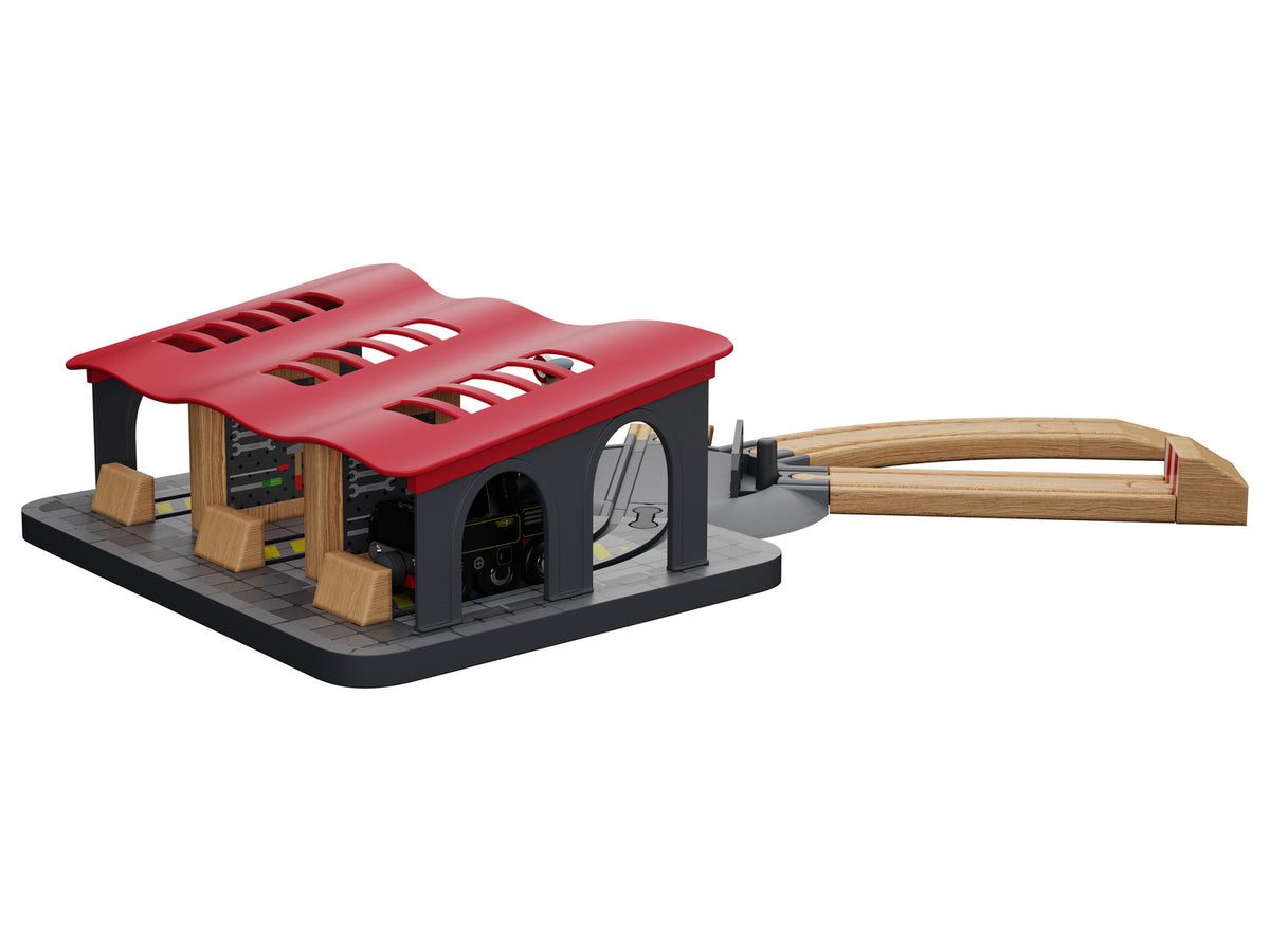 Extension ferroviaire en bois