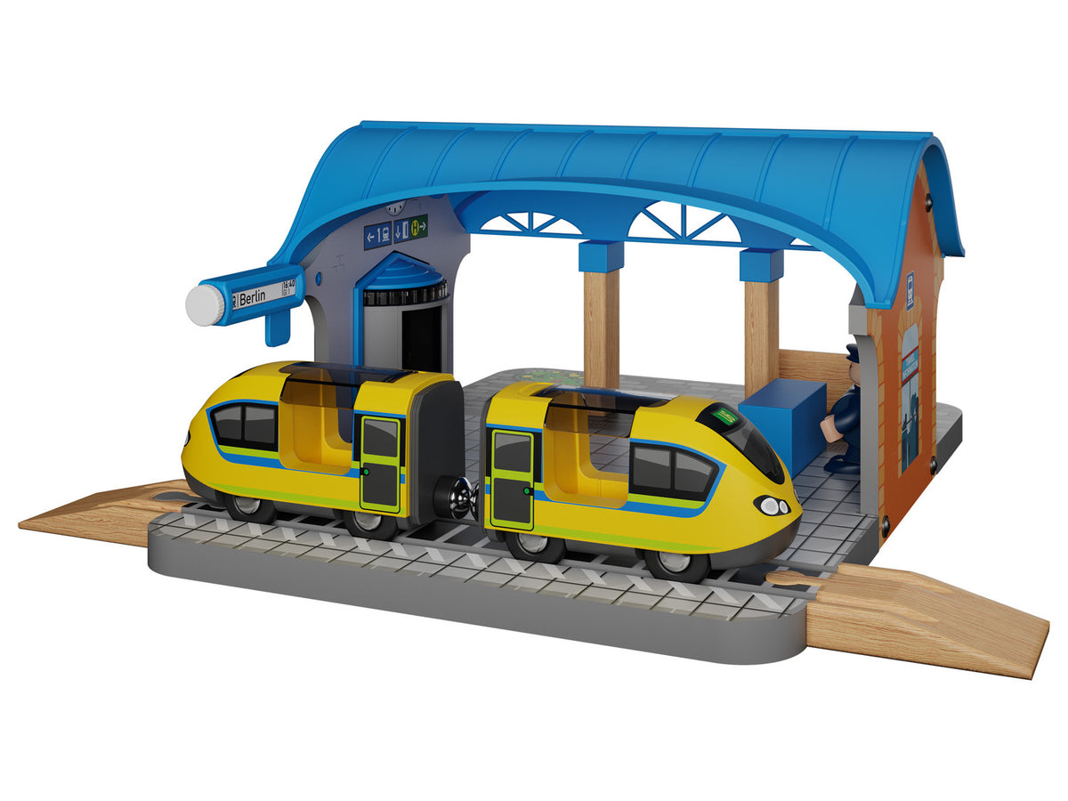 Extension ferroviaire en bois