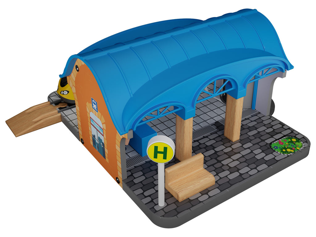 Extension ferroviaire en bois