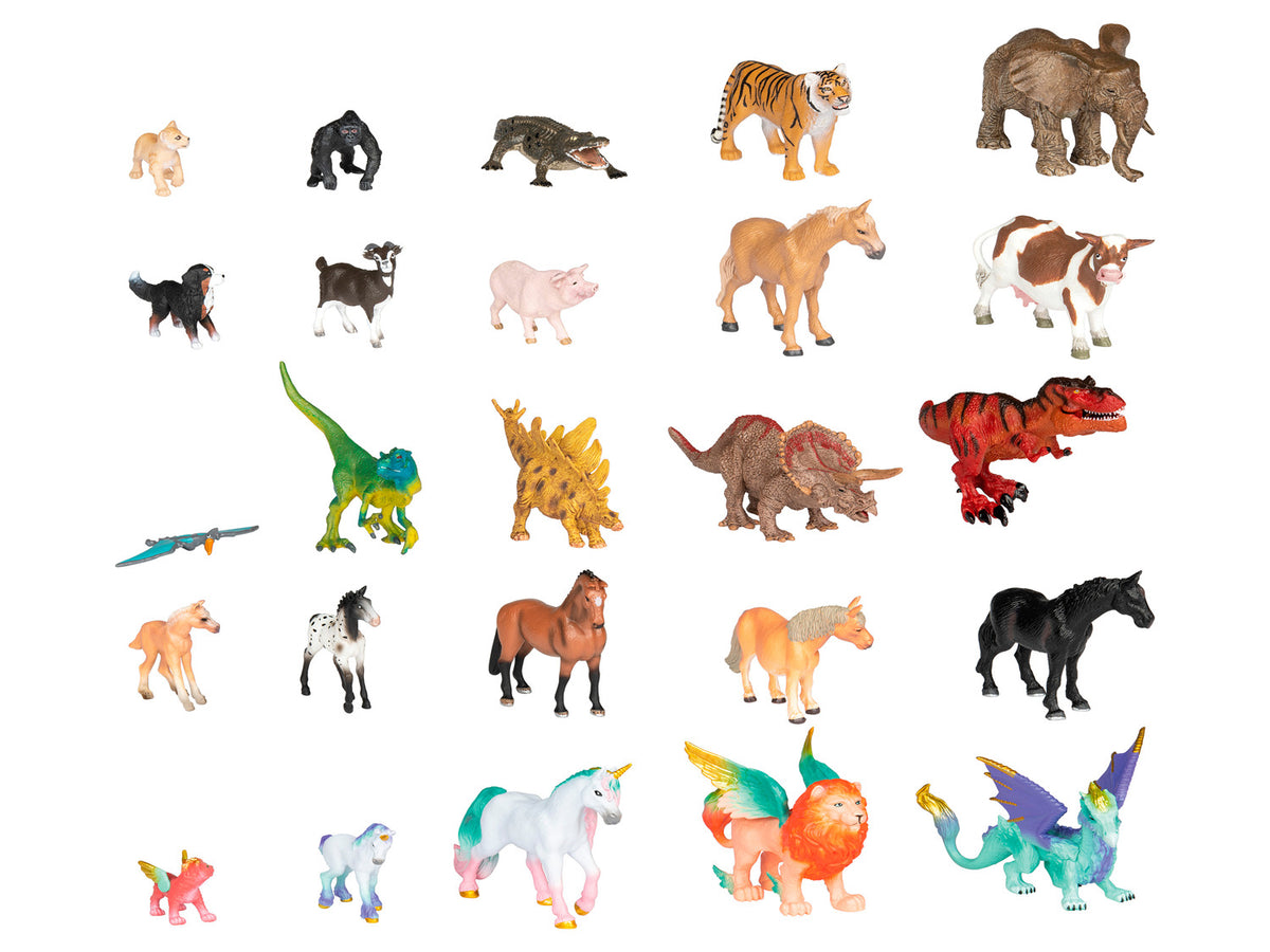 Figurines animaux 5 pièces