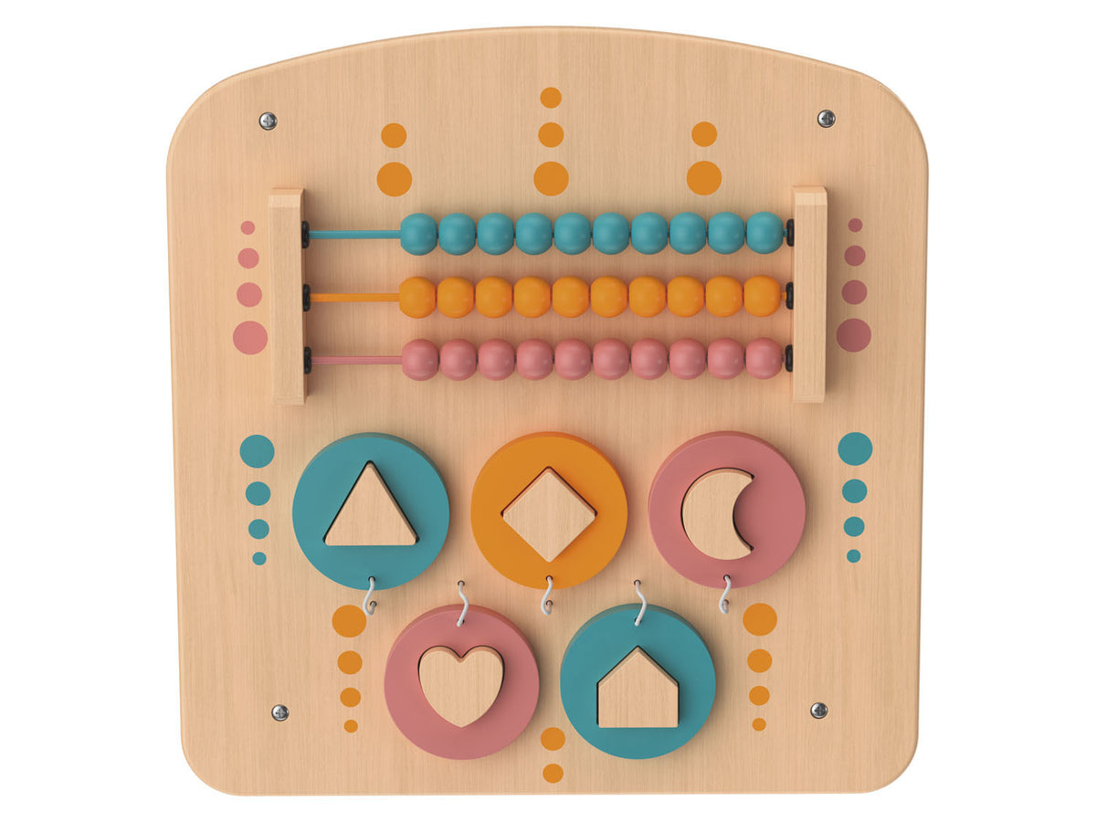 Playtive Jeu mural en bois véritable, 2 pièces