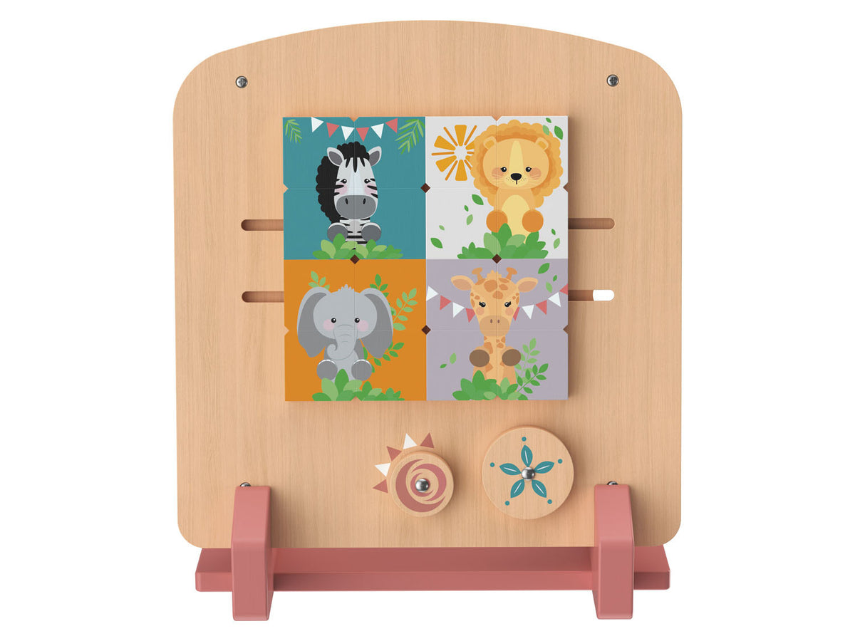 Playtive Jeu mural en bois véritable, 2 pièces
