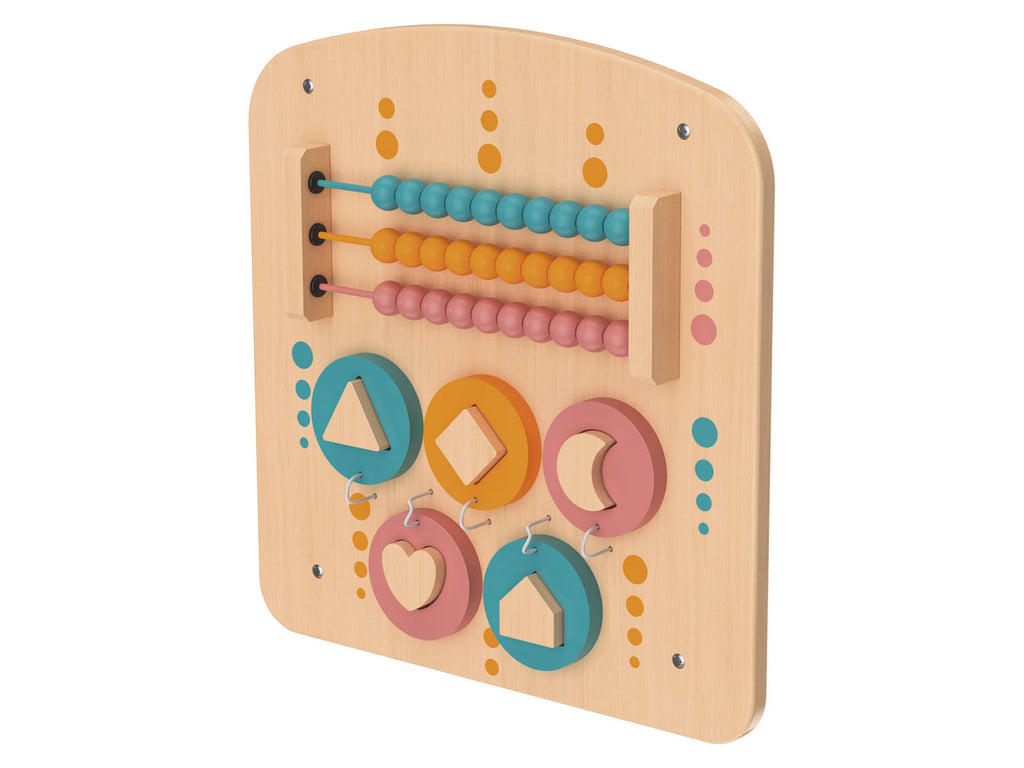 Playtive Jeu mural en bois véritable, 2 pièces
