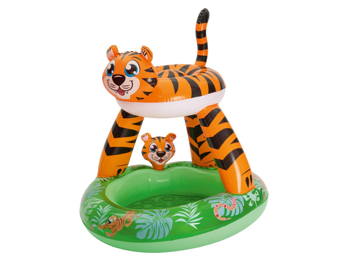 Piscine pour tout-petits avec toit, 2 pièces