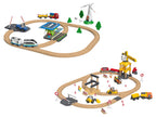 Set de chemin de fer en bois