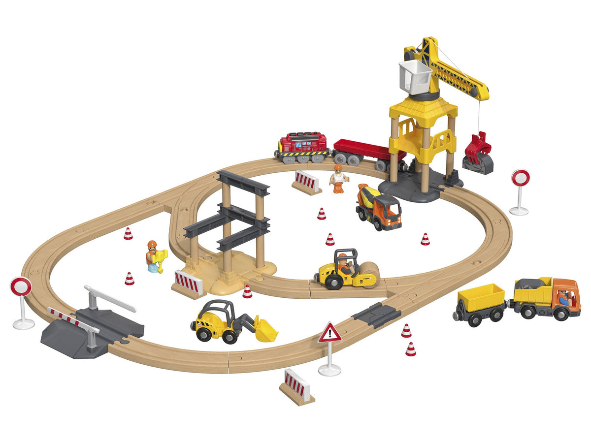 Set de chemin de fer en bois