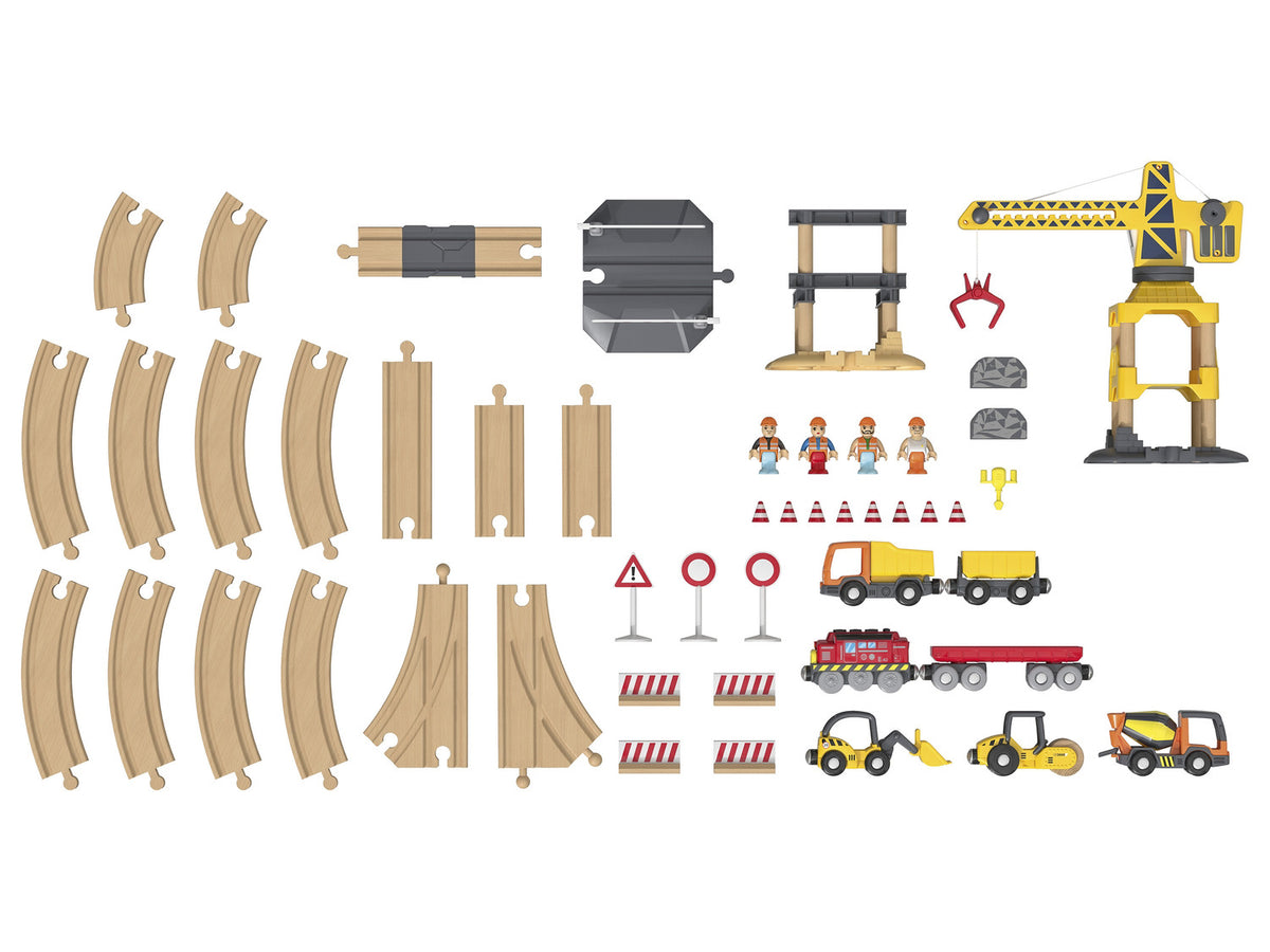Set de chemin de fer en bois