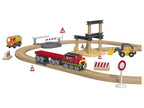 Set de chemin de fer en bois