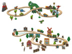 Set de chemin de fer en bois