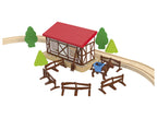 Set de chemin de fer en bois