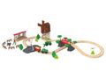 Set de chemin de fer en bois