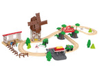 Set de chemin de fer en bois