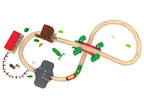 Set de chemin de fer en bois