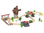Set de chemin de fer en bois