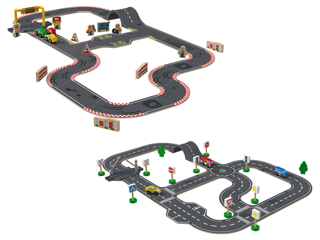 Set de circuit en bois