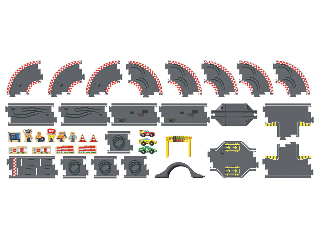 Set de circuit en bois
