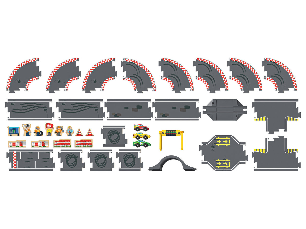 Set de circuit en bois