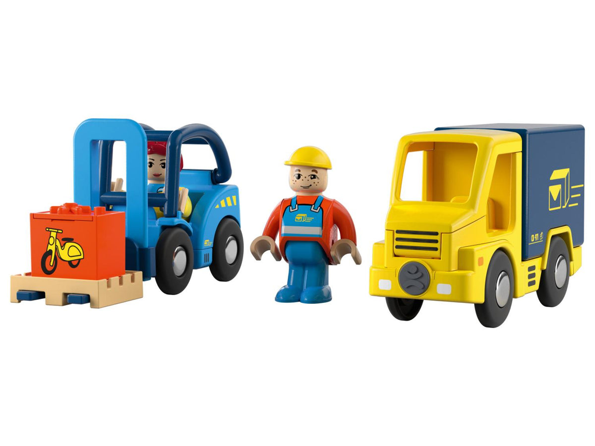 Set de figurines d'intervention ferrovière