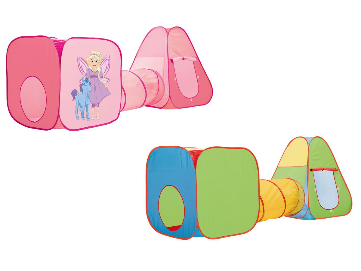 Tentes de jeu avec tunnel, 3 pièces