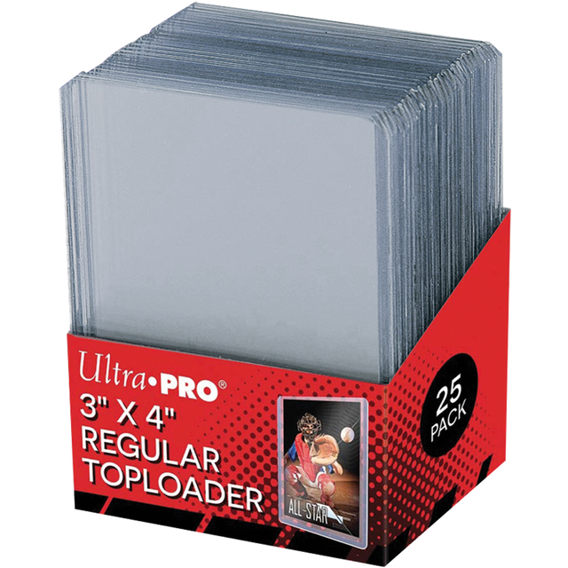 Lot de 25 protège-cartes rigides (top loaders)