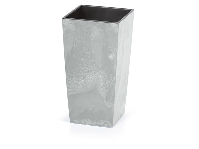 Pot de fleurs Urbi Square, en plastique
