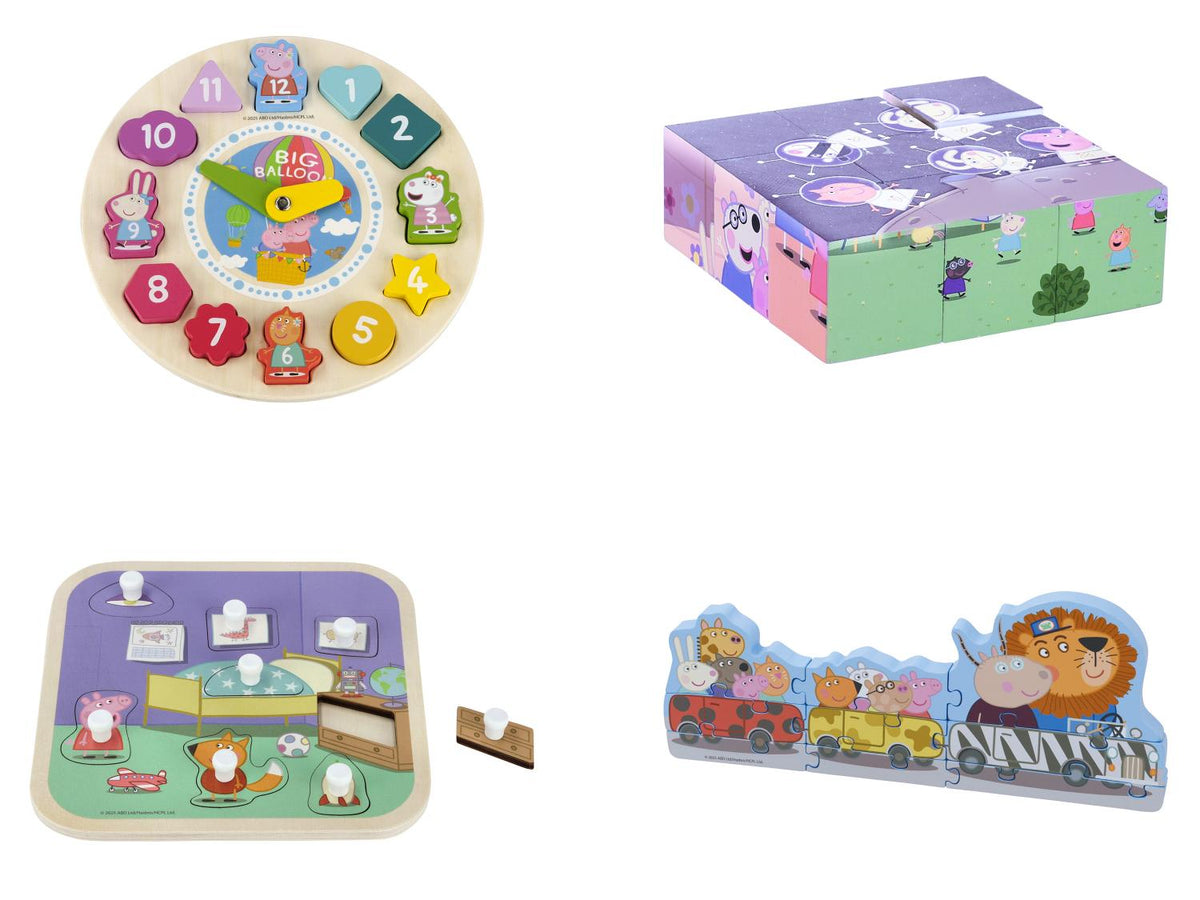 Puzzle ou Jeu d'encastrement Peppa Pig