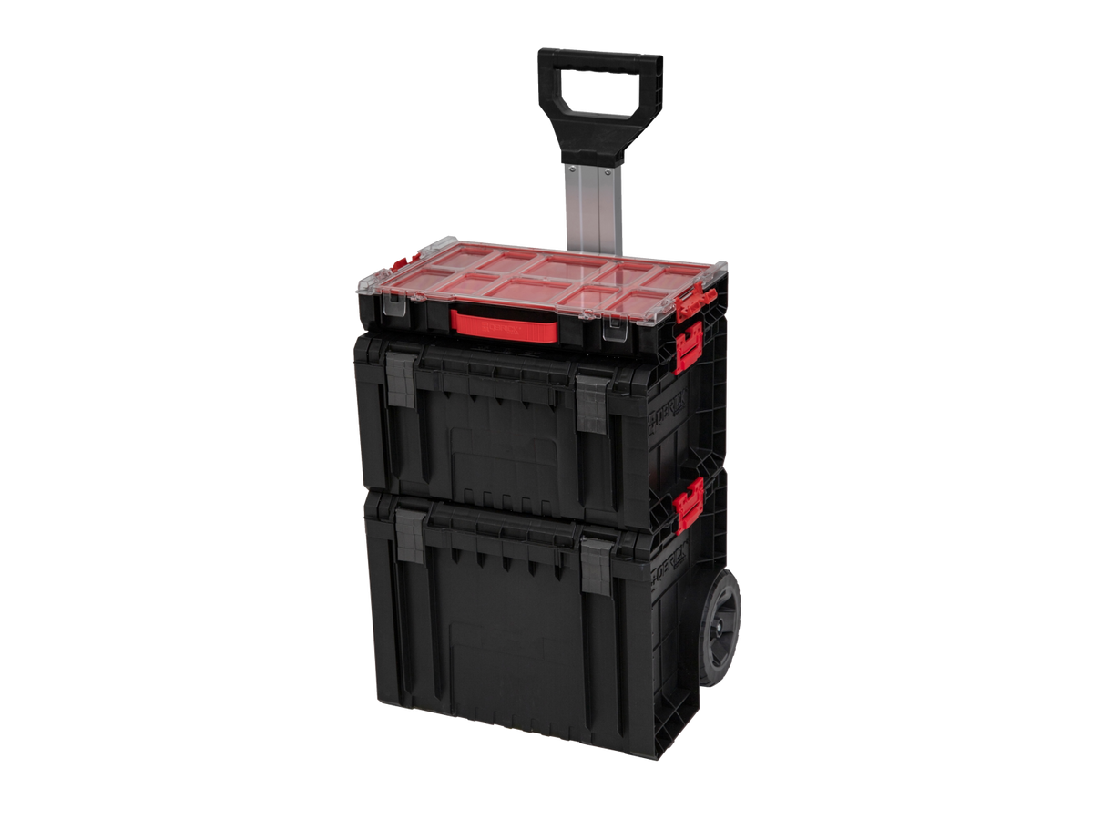 Kit caisse à outils sur roulettes, 3 pièces