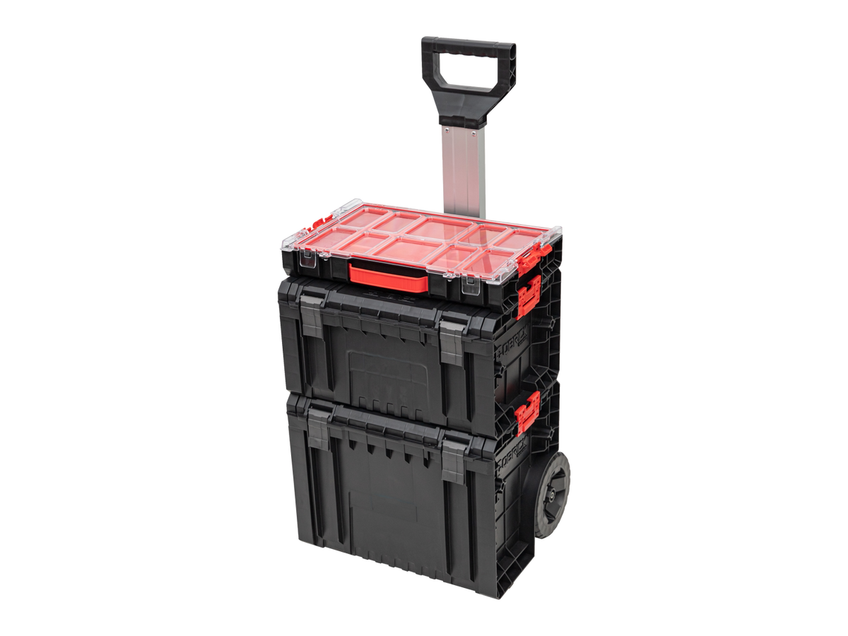 Kit caisse à outils sur roulettes, 3 pièces