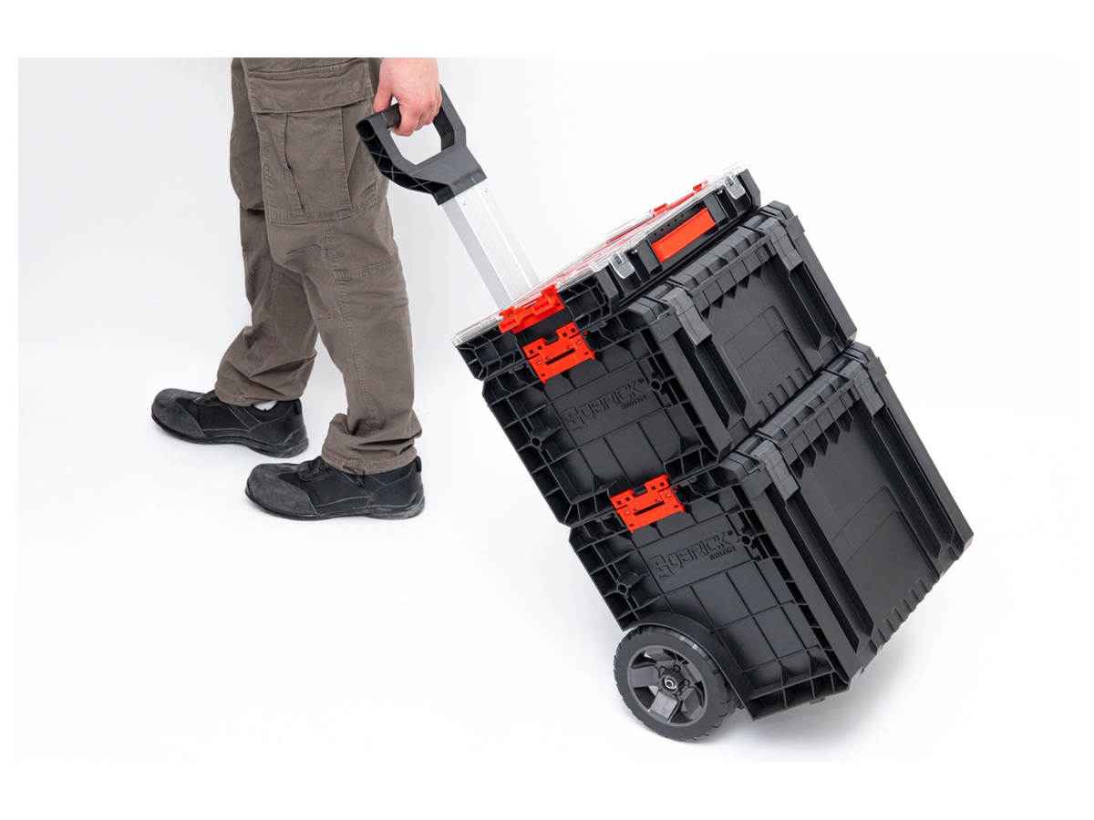Kit caisse à outils sur roulettes, 3 pièces
