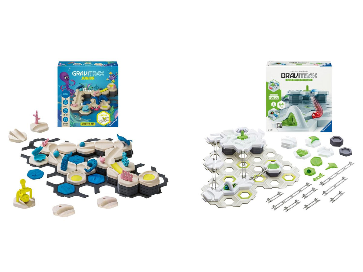 GraviTrax Coffret d'action »Focus«, 65 pièces