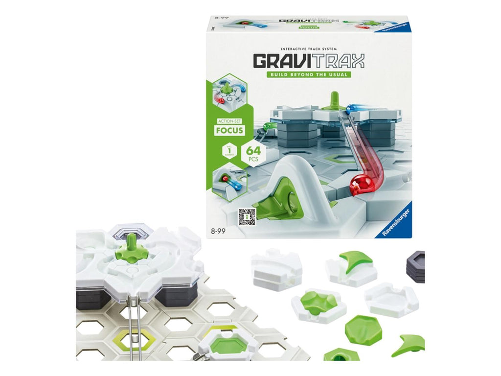 GraviTrax Coffret d'action »Focus«, 65 pièces