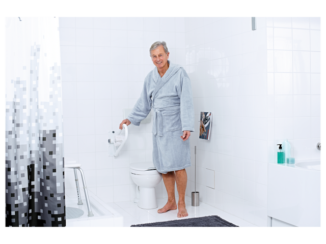 Barre d'appui WC rabattable Tim