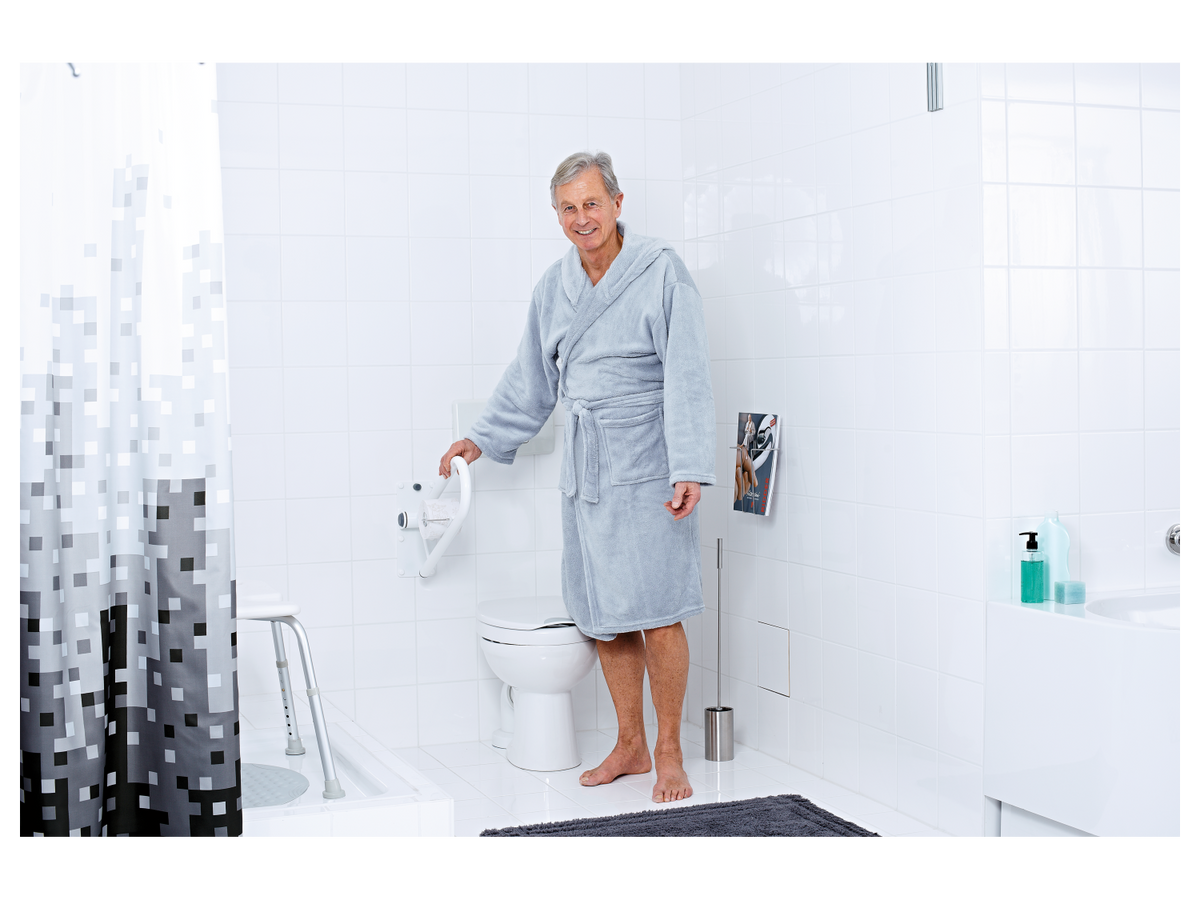 Barre d'appui WC rabattable Tim