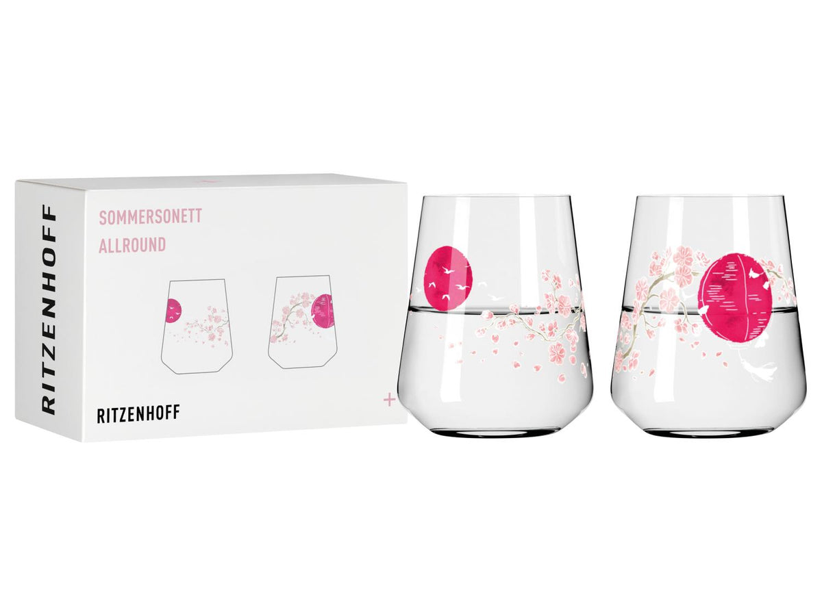 Lot de 2 verres polyvalents