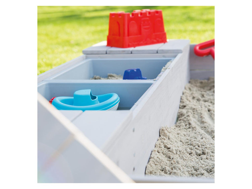 Bac à sable extérieur + avec bacs de jeux