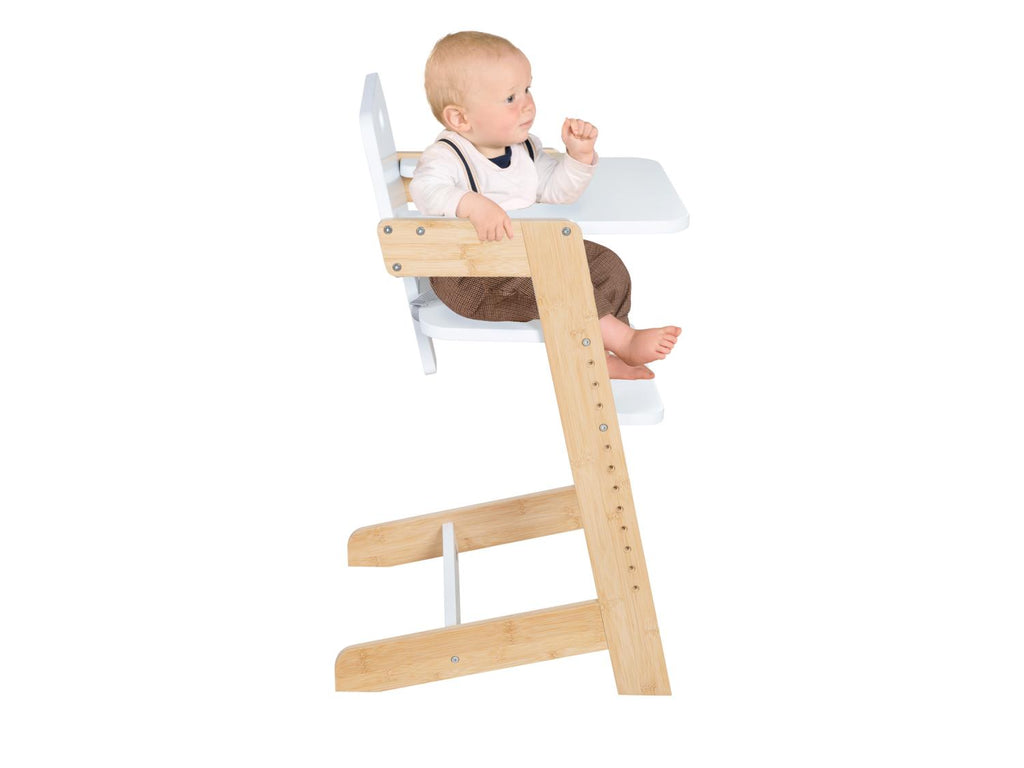 Chaise haute évolutive
