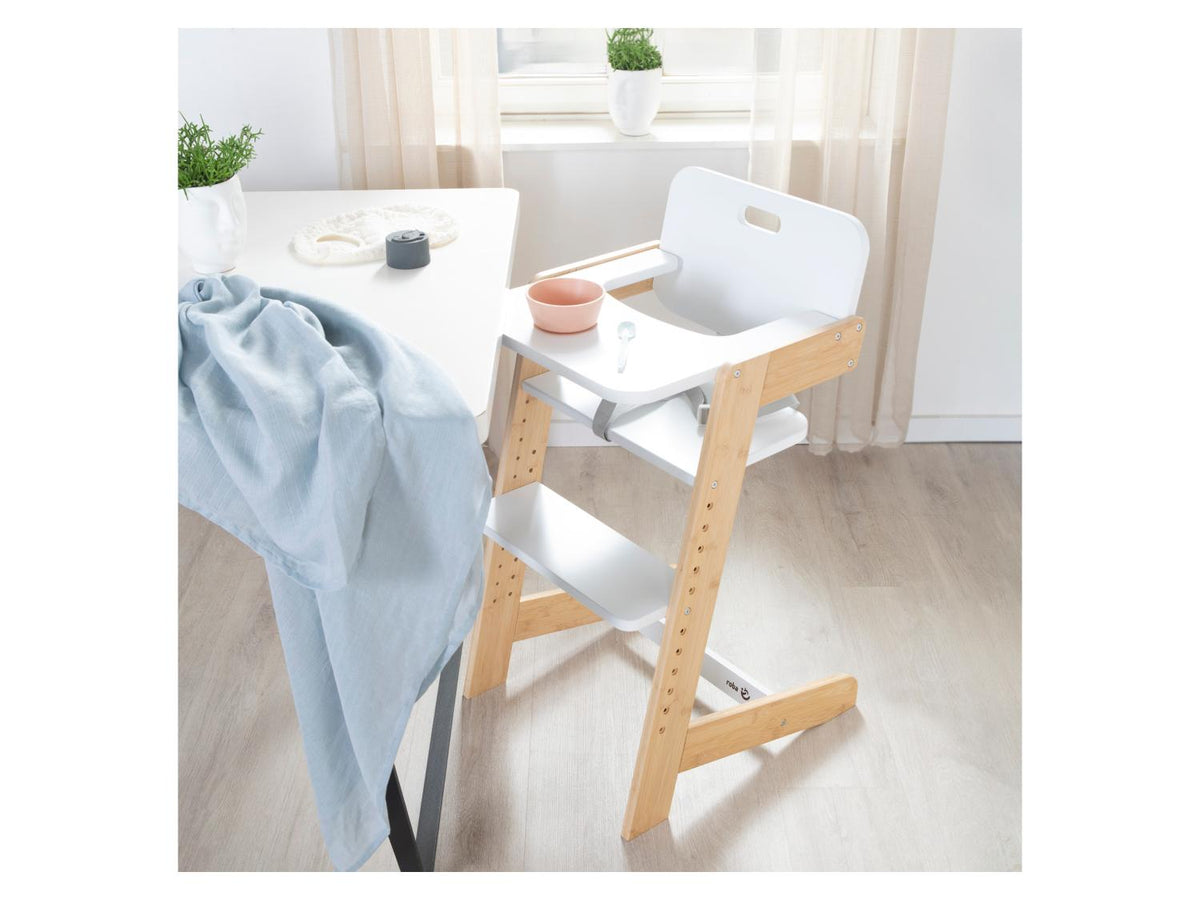 Chaise haute évolutive