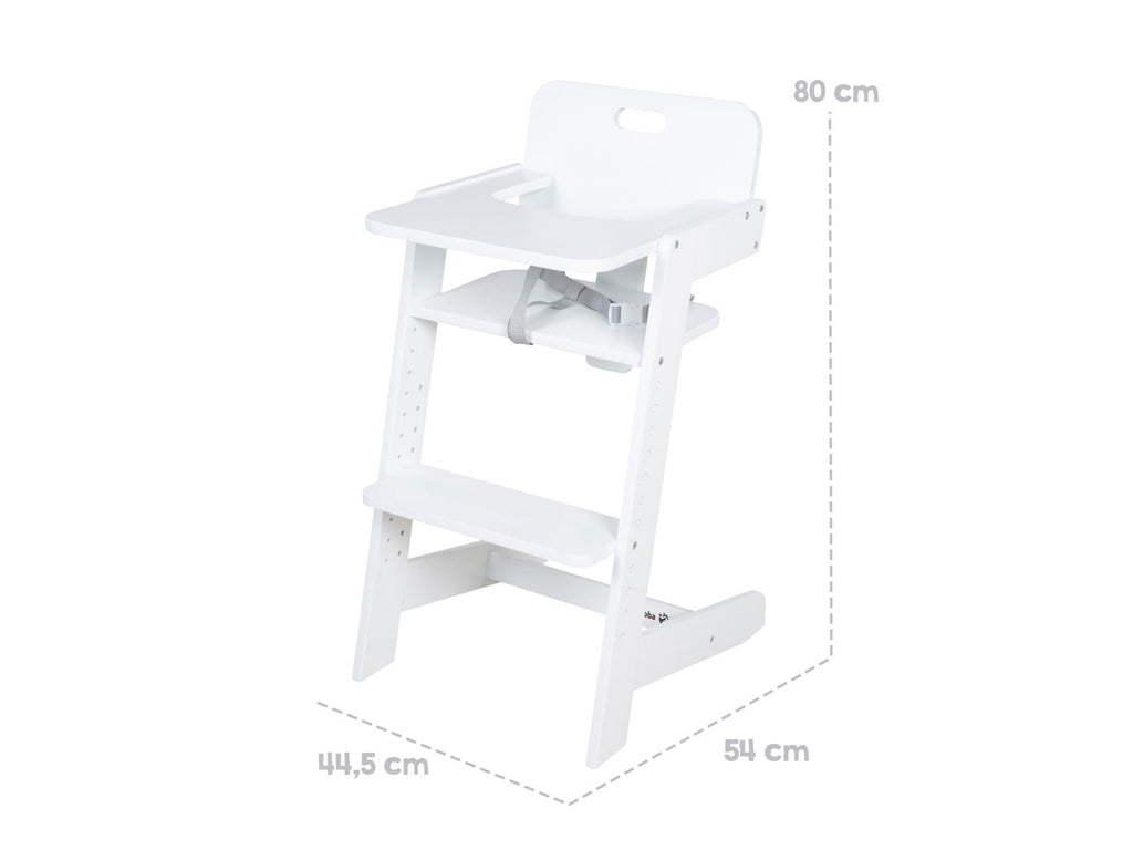 Chaise haute évolutive